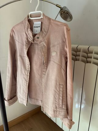 Chaqueta Desigual rosa XS
