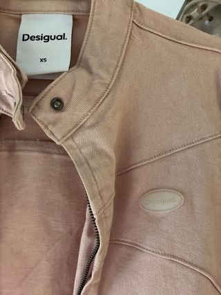 Chaqueta Desigual rosa XS