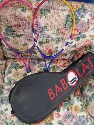 2 Raquetas Babolat Junior