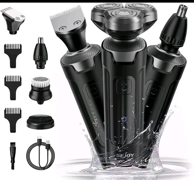 SEJOY Rasoio Elettrico 3 in 1
