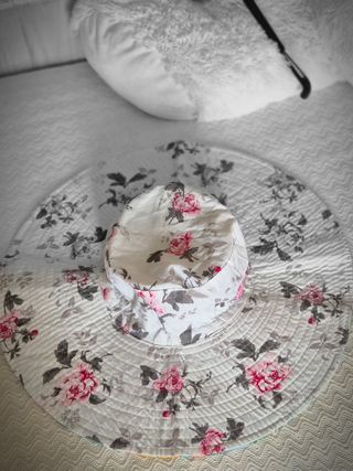 Somb. playa reversible - Flores