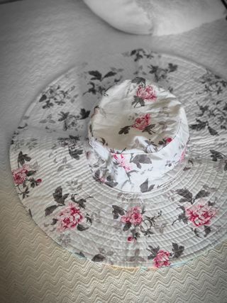 Somb. playa reversible - Flores