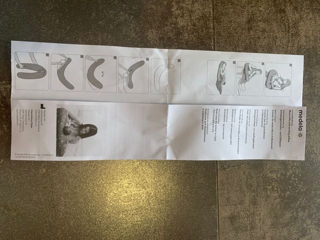 Cojín lactancia Medela - Estrellas Gris