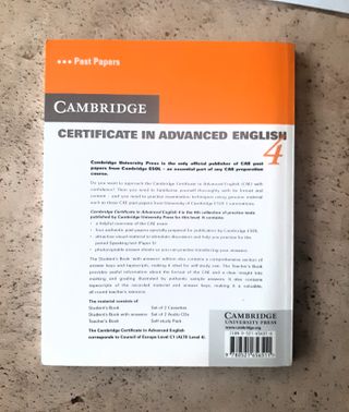 LIBRO DE INGLES para preparacion del CAE (C1)
