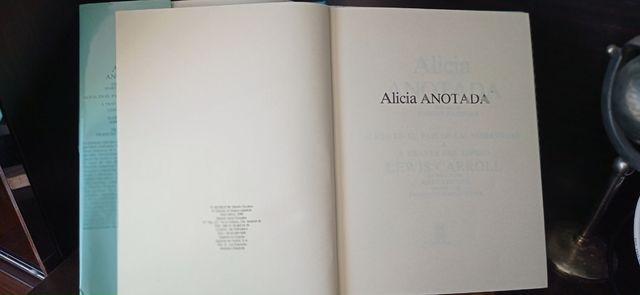 Alicia Anotada, 1984