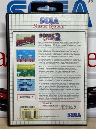 Sonic 2 - SEGA Master System