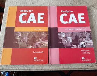 DOS LIBROS de INGLES Preparacion CAE C1