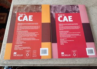 DOS LIBROS de INGLES Preparacion CAE C1