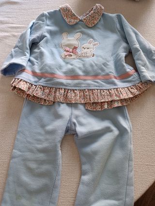 Chándal bebé niña 12 meses