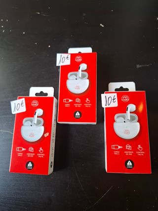 Auriculares inalámbricos Mad blancos