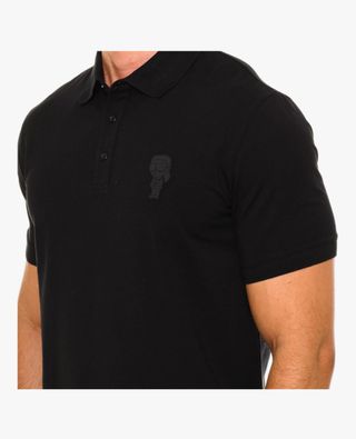 Polo Karl Lagerfeld negro CON ETIQUETAS 
