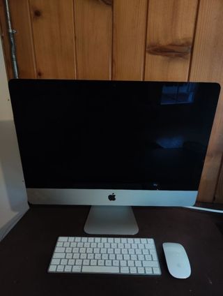 Apple iMac 21.5" plata
