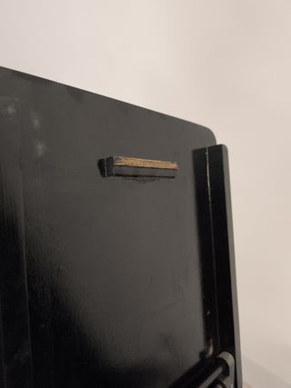 Mesas plegables negras