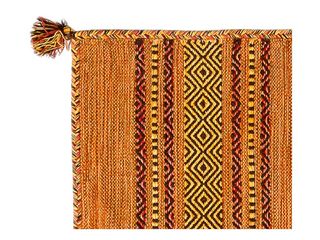 Kilim 230x160 Rosso Cotone Lavabile in lavatrice