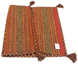 Kilim 230x160 Rosso Cotone Lavabile in lavatrice