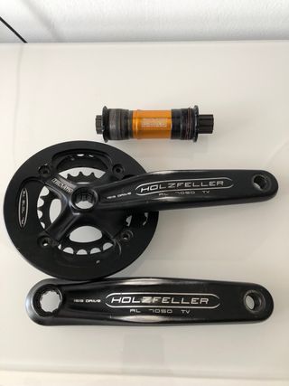 Bielas y pedalier TRUVATIV Holzfeller ISIS drive