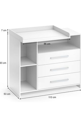 Mueble cambiador bebé VICCO