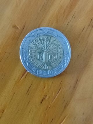 Moneda 2€ Árbol de la Vida Francia