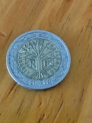 Moneda 2€ Árbol de la Vida Francia