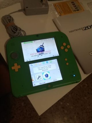 Nintendo 2DS Zelda Ocarina of Time 3D OFERTA!
