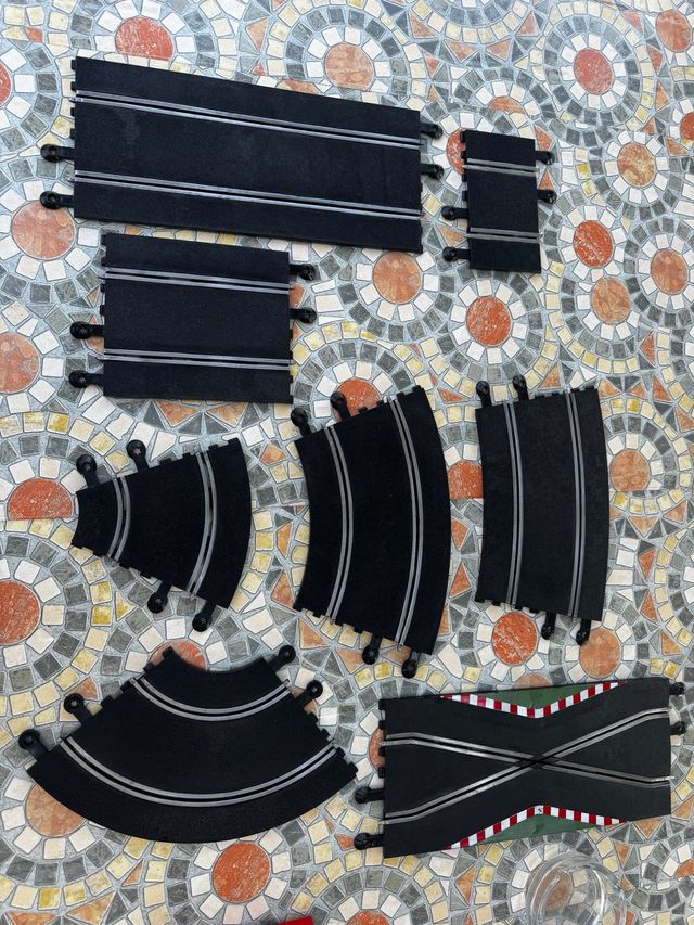 Pistas Scalextric negras