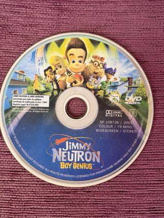 DVD Jimmy Neutron: El Niño Genio