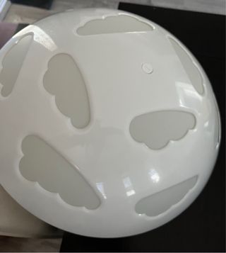 Lámpara techo infantil nubes Ikea