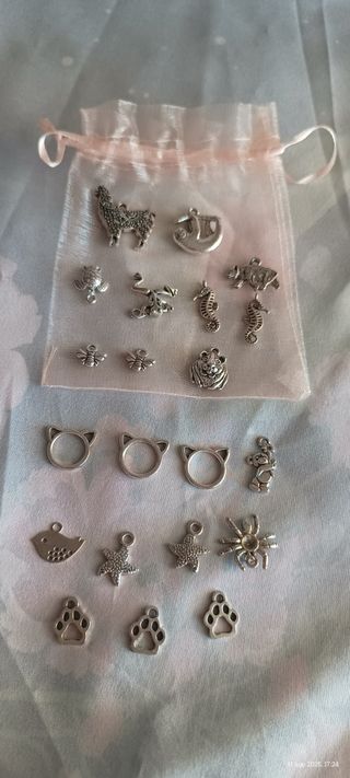 (PRECIO FIJO)Colgantes animales metal tibetano