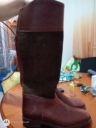 Botas Hípica Magilux Casta Marrón Nieves Calero.