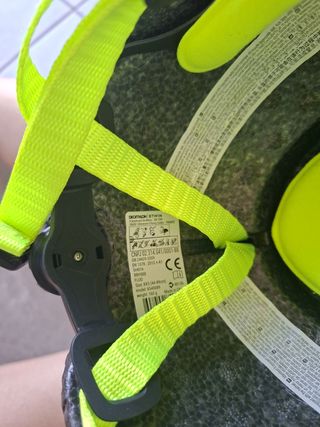 Casco bici niño BTWIN amarillo