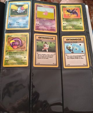 42 cartas Pokémon 1ª Gen