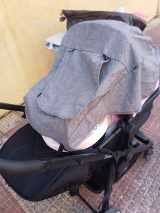 Cochecito bebé Asalvo Dubai rosa