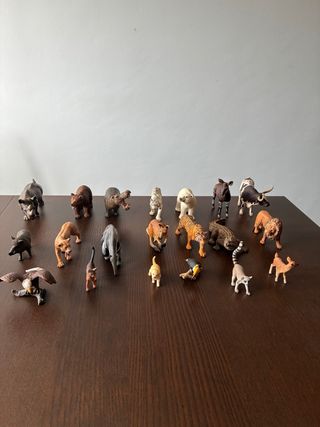 Animales Schleich lémur , gato , hipopótamo,.....
