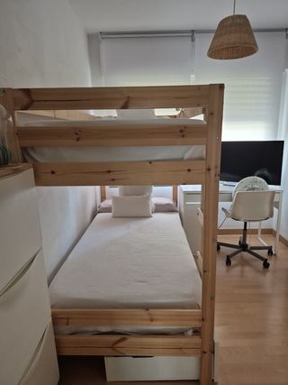 Litera madera pino 