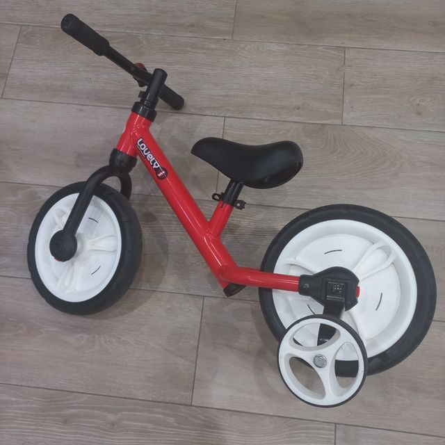 Bicicleta Equilibrio Homcom - Roja