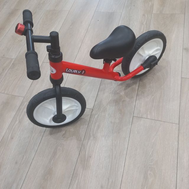 Bicicleta Equilibrio Homcom - Roja