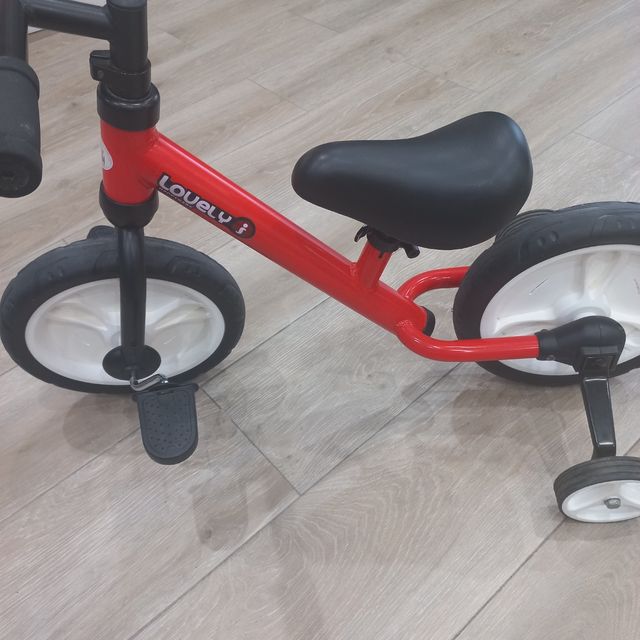 Bicicleta Equilibrio Homcom - Roja