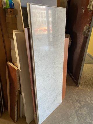 Encimera mármol blanco