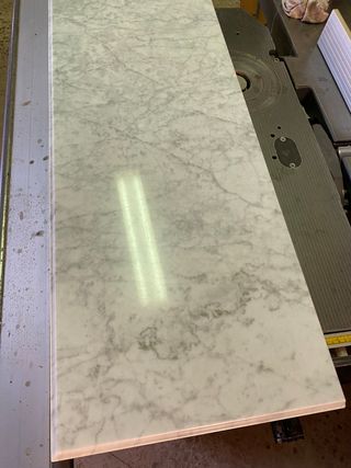 Encimera mármol blanco