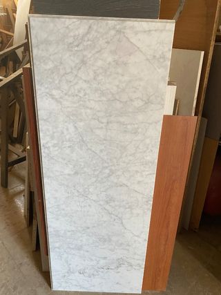 Encimera mármol blanco