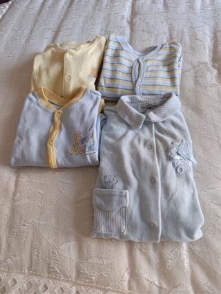 4 Pijamas Bebé 6 Meses - Ropa Niño