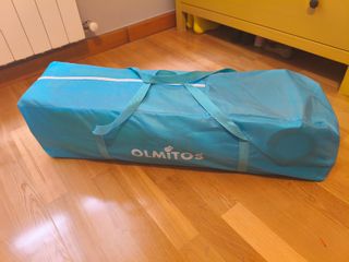 Parque infantil cuadrado Olmitos con mosquitera