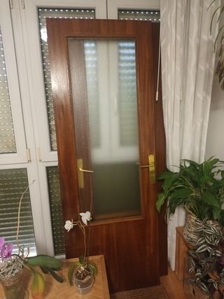 Puerta cristalera -se regala.