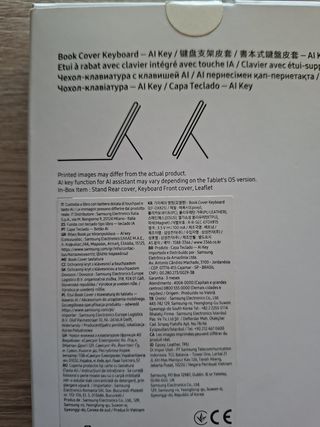 Cover Tastiera Samsung Book - Tastiera Al Key NUOVA