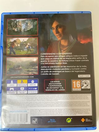 PS4 (PlayStation 4) Uncharted El Legado Perdido