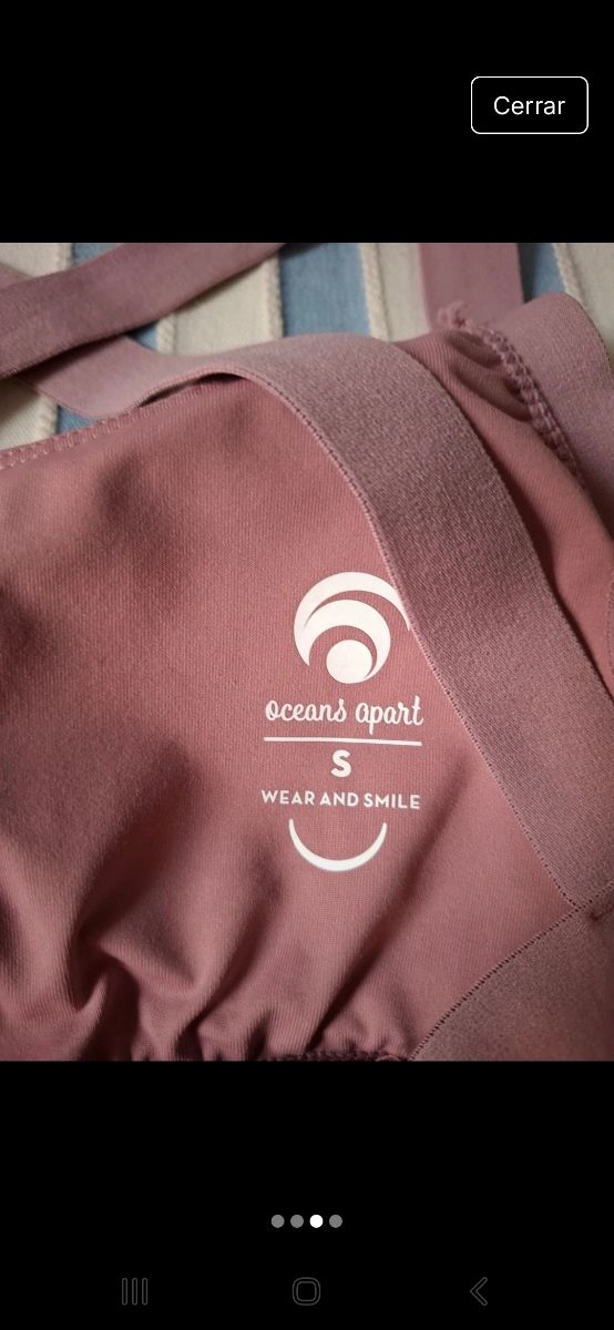 Sujetador deportivo Oceans Apart - Talla S