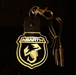 Llavero LED Abarth Logo - Multicolor