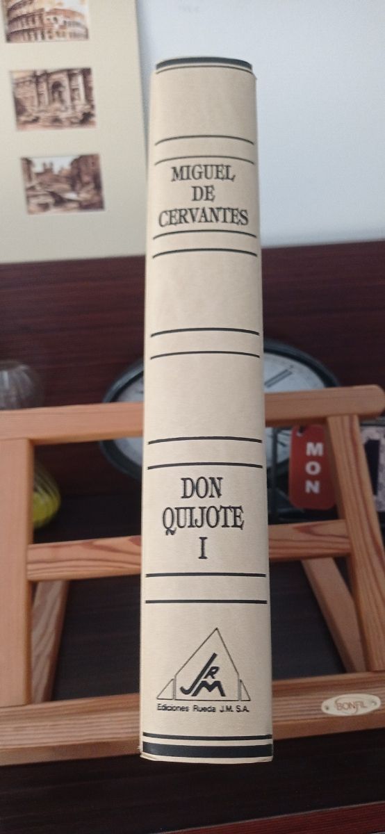 El Quijote edición coleccionista tomo I y II