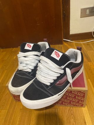 Vans Sk8-Low | Zapatos Negro/Morado