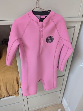 Traje neopreno niña rosa Surf Mood